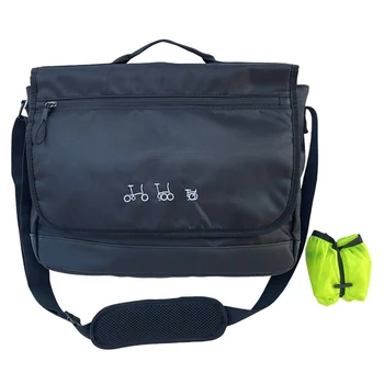 Велосипедная передняя сумка Велосипедные сумки через плечо для Brompton 3XTY Складные Аксессуары с сумкой от дождя