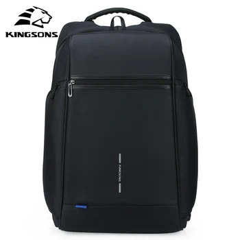 Kingsons 15 '; 17 'Рюкзак для ноутбука с внешней USB Зарядкой, Компьютерные Рюкзаки, Противоугонные Водонепроницаемые Сумки для Мужчин и Женщин, большая емкость