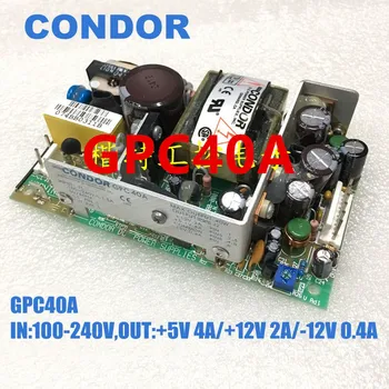 Оригинальный Новый Импульсный Источник питания CONDOR + 5 В + 12 В -12 В 40 Вт Импульсный адаптер питания GPC40A