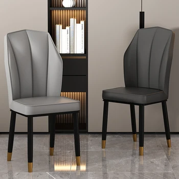Длинный Мобильный кухонный обеденный стул для гостиной, Дизайн сада, Туалетные стулья, Антикварная современная напольная мебель Cadeira ZY50CY