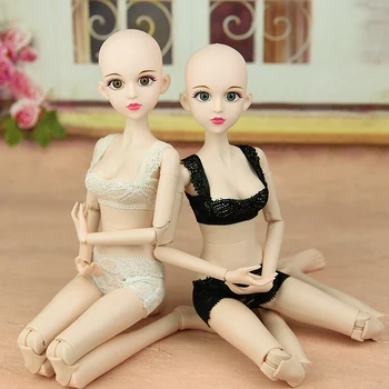 2018 Новая 1/4 Обнаженная кукла XINYI/Оригинальная кукла с 3D глазами и макияжем Двойной Коленный сустав Косплей DIY для 1/4 BJD SD Кукла подарок для девочек