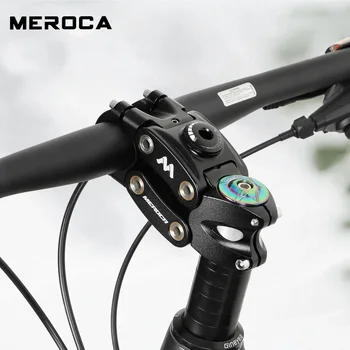MEROCA MTB Велосипедный Амортизационный Стержень 31,8*90 мм Из Алюминиевого Сплава XC Grave Горный Дорожный Велосипед Стояки Подвески Стержни