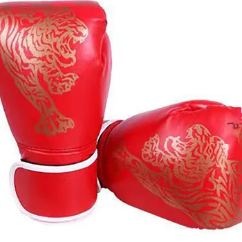 Кожаные Боксерские Перчатки Для бокса Тхэквондо, Тренировочные Защитные Перчатки, Износостойкие Дышащие Водонепроницаемые Перчатки Для фитнеса