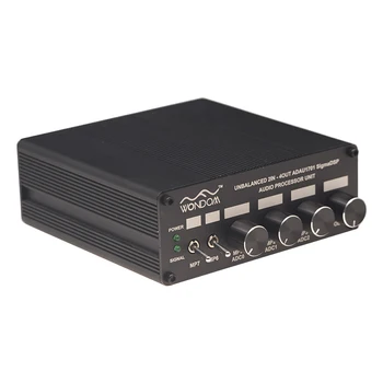 ADAU1701 2.1 4.0 DSP Обработка звука 24-разрядный АЦП/ЦАП 2 В 4 Выхода Электронный кроссовер для сабвуфера 48 кГц Поддержка SigmaStudio