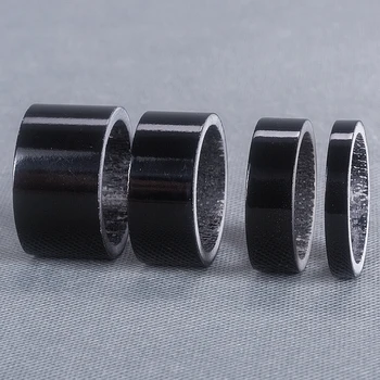 Черные глянцевые прокладки из углеродного волокна 5 мм 10 мм 15 мм 20 мм 1 1/8 