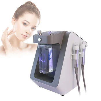 Многофункциональный аппарат для алмазной микродермабразии 4 В 1 для лица, супер Всасывание, Глубокое очищение, подтяжка и отбеливание кожи