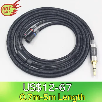2,5 мм 4,4 мм Супер Мягкий Нейлоновый кабель для наушников OFC Для UE11 UE18 pro QDC Gemini Gemini-S Anole V3-C V3-S V6-C Наушники LN007521