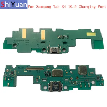 Детали платы Разъема USB-порта для зарядки Гибкий кабель для Samsung Tab S4 10.5 T830 T835 Запасная часть гибкого кабеля